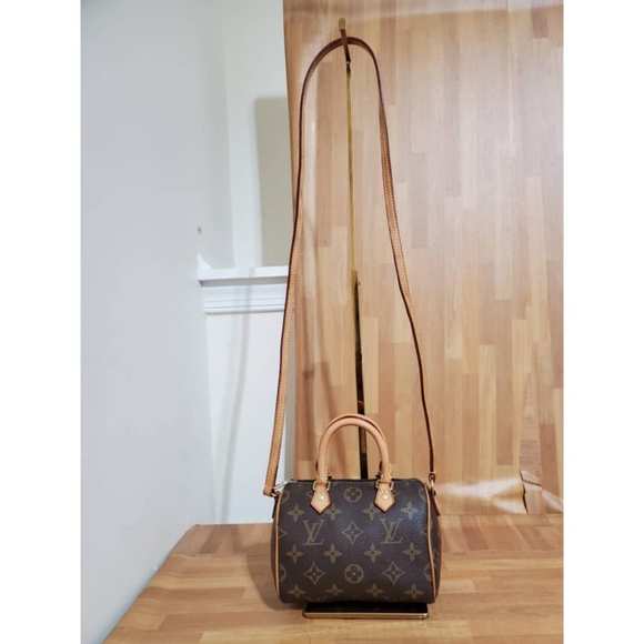 Louis Vuitton Handbags - Authentic LOUIS VUITTON Monogram Nano Speedy